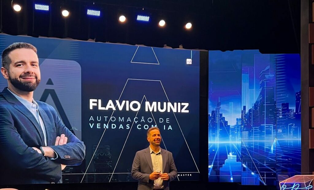 Palestra 4 Flavio Muniz Palestrante de vendas famoso e inteligência Artificial