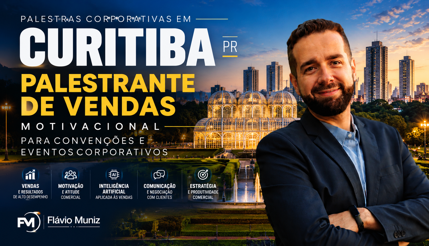 Palestrante de Vendas em Curitiba